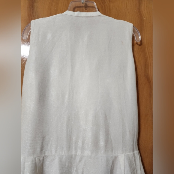 Beautiful long maxi white dress, custom made - Picture 2 of 7